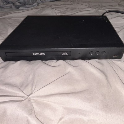 Philips BDP2501/F7 Blu-ray Player 1080p Region A HDMI USB Dolby Audio Black