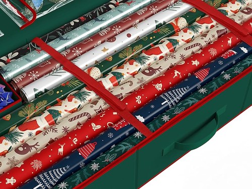 Wrapping Paper Stora Organizer - Fits 40 Rolls with - Picture 7 of 47