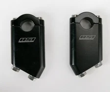 RSI Angled Handlebar Riser - 3in. Rise - 30 Degrees - Black Snowmobile AR-3B-30