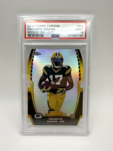 2014 Topps Chrome - Rookie Die-Cuts Davante Adams #CRDC-DA Refractor Psa 9