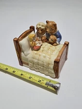 Sankyo Quon Quon Goldilocks and The Three Bears Vtg 1982 Music Box Japan READ