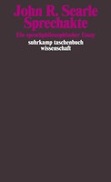 Sprechakte | Ein Sprachphilosophischer Essay | John R. Searle | Deutsch | Buch