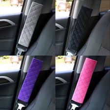 Car Seat Belt Cushion Pads Safety Shoulder Strap Covers Harness For Adults Kids