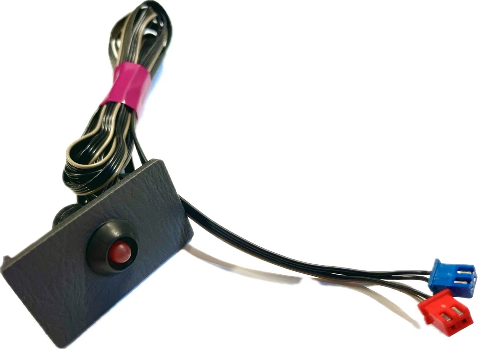 Genuine '00-03 Toyota Tundra Moon Mist Dash Security Alarm LED Bezel Cover 55539 - Image 2 of 4