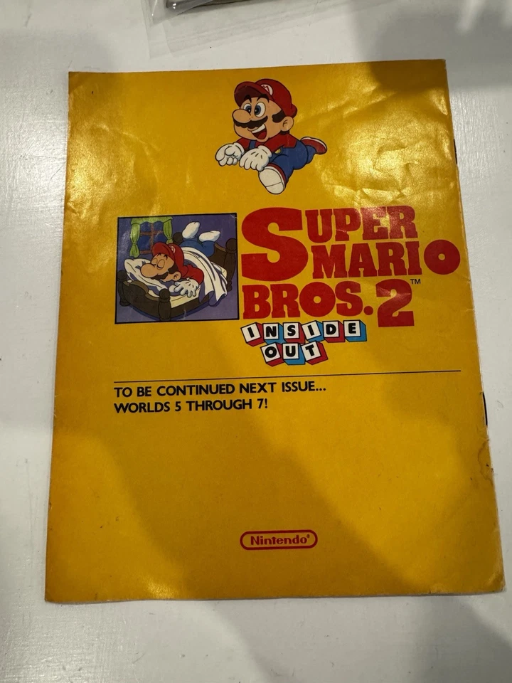 Nintendo Power Super Mario Bros. 2 Inside Out Part 1 Single Issue Magazine Book - Image 2 of 4