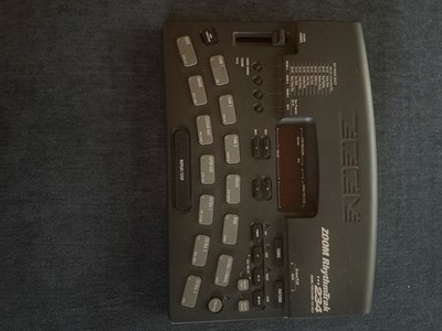 Zoom RhythmTrak 234 Tabletop Drum Machine Black w/ MIDI In 3.5mm In/Out