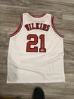Dominique Wilkins Signed Georgia Bulldogs #21 Basketball Jersey NCAA