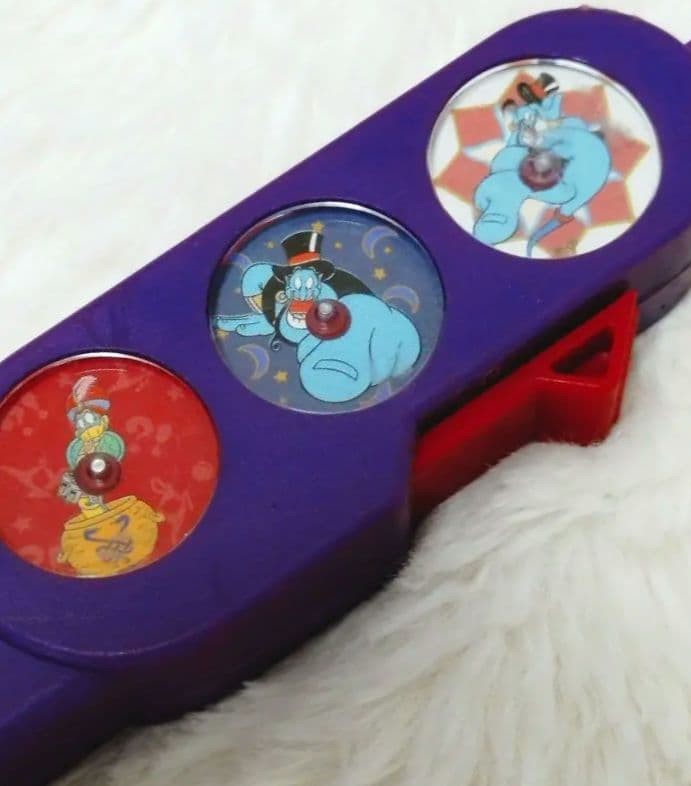 Disney Raro Genio Aladdin Difícil de Obtener Lámpara Mágica Teatro