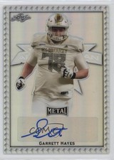2020 Leaf Metal US Army All-American Bowl AAB Etch 38/50 Garrett Hayes Auto 3hd