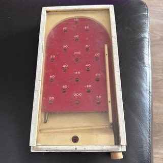 Vintage Chad Valley Miniture Bagatelle Pin Ball Game