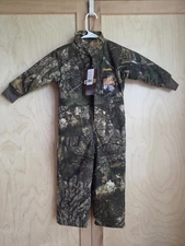 Gamehide Realtree APX Toddler Hunt Camp Insulated Coverall 4T NWT