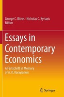 Essays In Contemporary Economics George C. Bitros