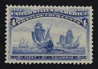 CKStamps: US Stamps Collection Scott#233 4c Columbian Mint LH OG