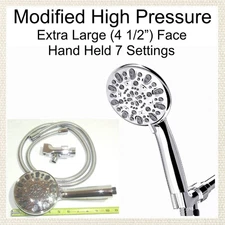 High Pressure Modified Shower Head Power Flow 10.5gpm Xtra Large Head