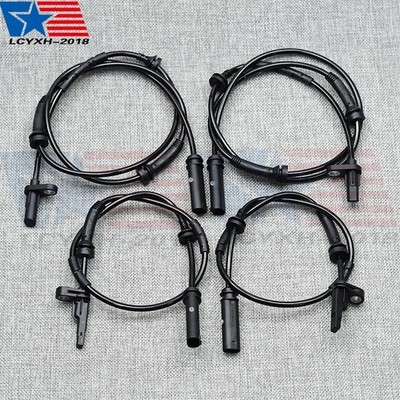 4Pcs Front & Rear LH / RH ABS Wheel Speed Sensor For BMW X3 X4 F25 34526869293