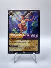 2026 Lorcana ATTACK OF THE VINE Pocahontas  Meeko Legendary 27/207
