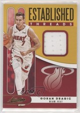 2019-20 Panini Absolute Memorabilia Established Threads Level 1 Goran Dragic 4l3