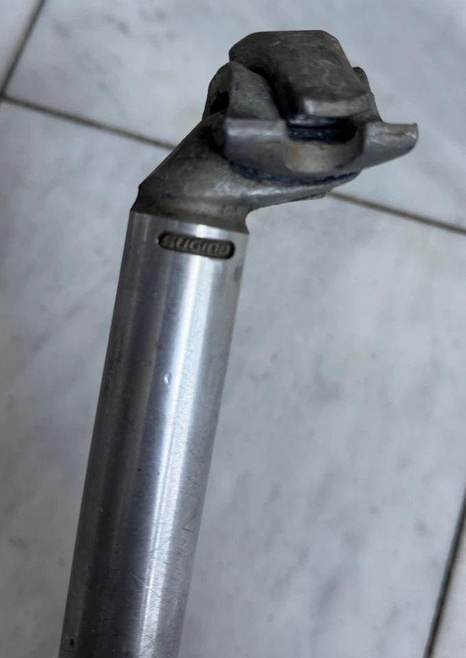 Abrazadera de tija de sillín de bicicleta de carretera Sugino SP-K de colección 27,2 mm hecha en Japón Foto 2 de 4