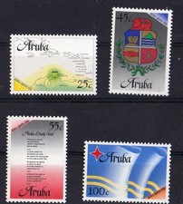 ARUBA 1986 Status aparte for the island NVPH 1/4 MNH W2230