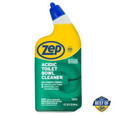 #ad Zep Acidic Toilet Bowl Cleaner Thicker Clinging Formula $54.99