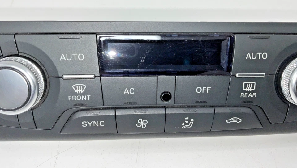 Audi S6 2013 calefacción aire acondicionado interruptor de control de clima delantero 4G0820043AE fabricante original Foto 4 de 4