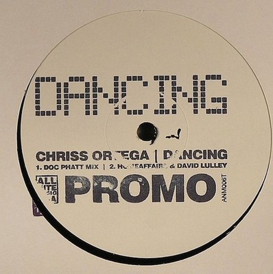 Chriss Ortega - Dancing, 12'', (Vinyl)