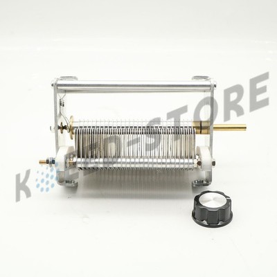 1PC New 20-1000PF 1000V with knob Single-unit Air Dielectric Variable Capacitor