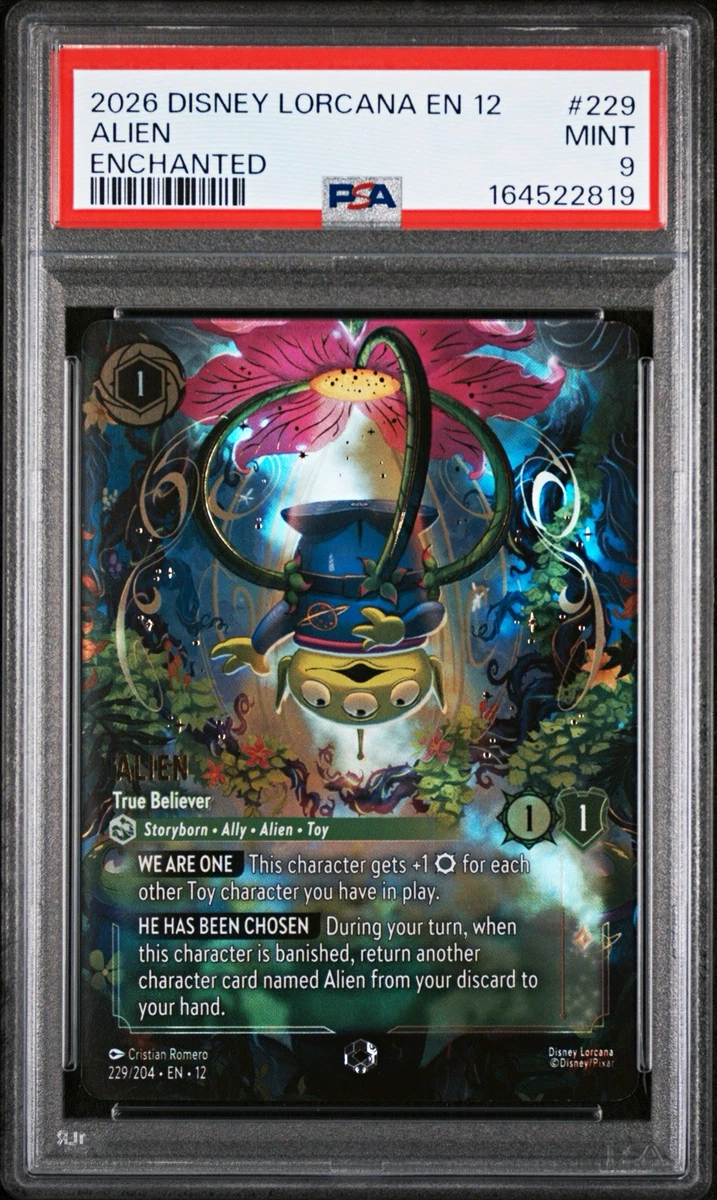 Disney Lorcana リトル・グリーン・メン 229/204 Alien-True Believer 229/204 Wilds Unknown for sale | eBay