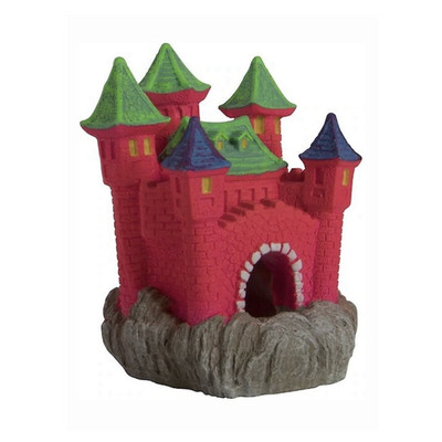 GloFish Castle Aquarium Ornament, Small
