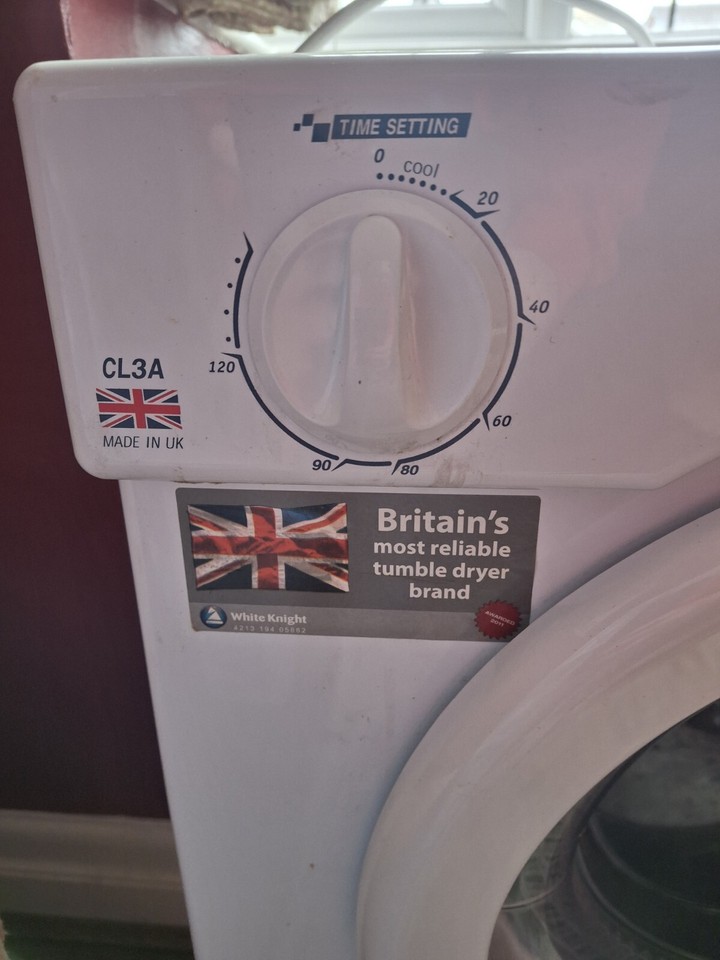White Knight Compact Tumble Dryer 3kg Used in Good Working Condition eBay