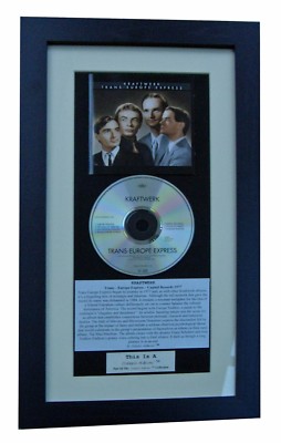 KRAFTWERK Trans Europe Express CLASSIC CD TOP QUALITY FRAMED+EXPRESS GLOBAL SHIP