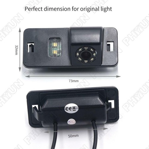 CCD Rear View Reverse Parking Camera 8 LED For BMW 3/5 Series X3 X5 X6 Z4 M3 E46 - Picture 3 of 10