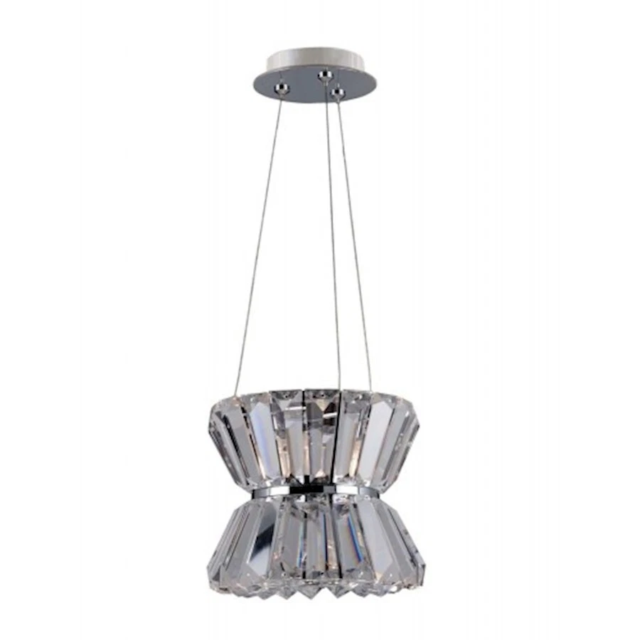 Allegri Armanno 1 Light Mini Pendant  Chrome   11276 010 FR001