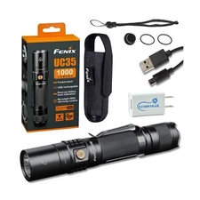 Fenix UC35 V2.0 Rechargeable Tactical Handheld LED Flashlight 1000 Lumens wit...