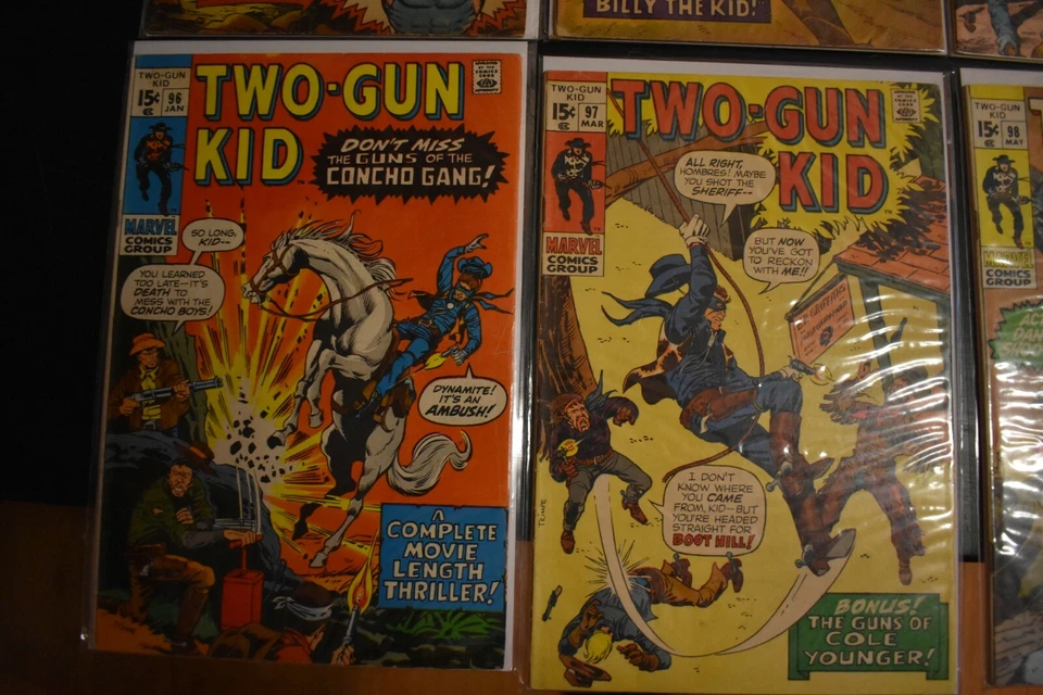 双枪小子#79-136 23漫威漫画套装1965年西部1977年比利小子 — 第 4/4 张图片