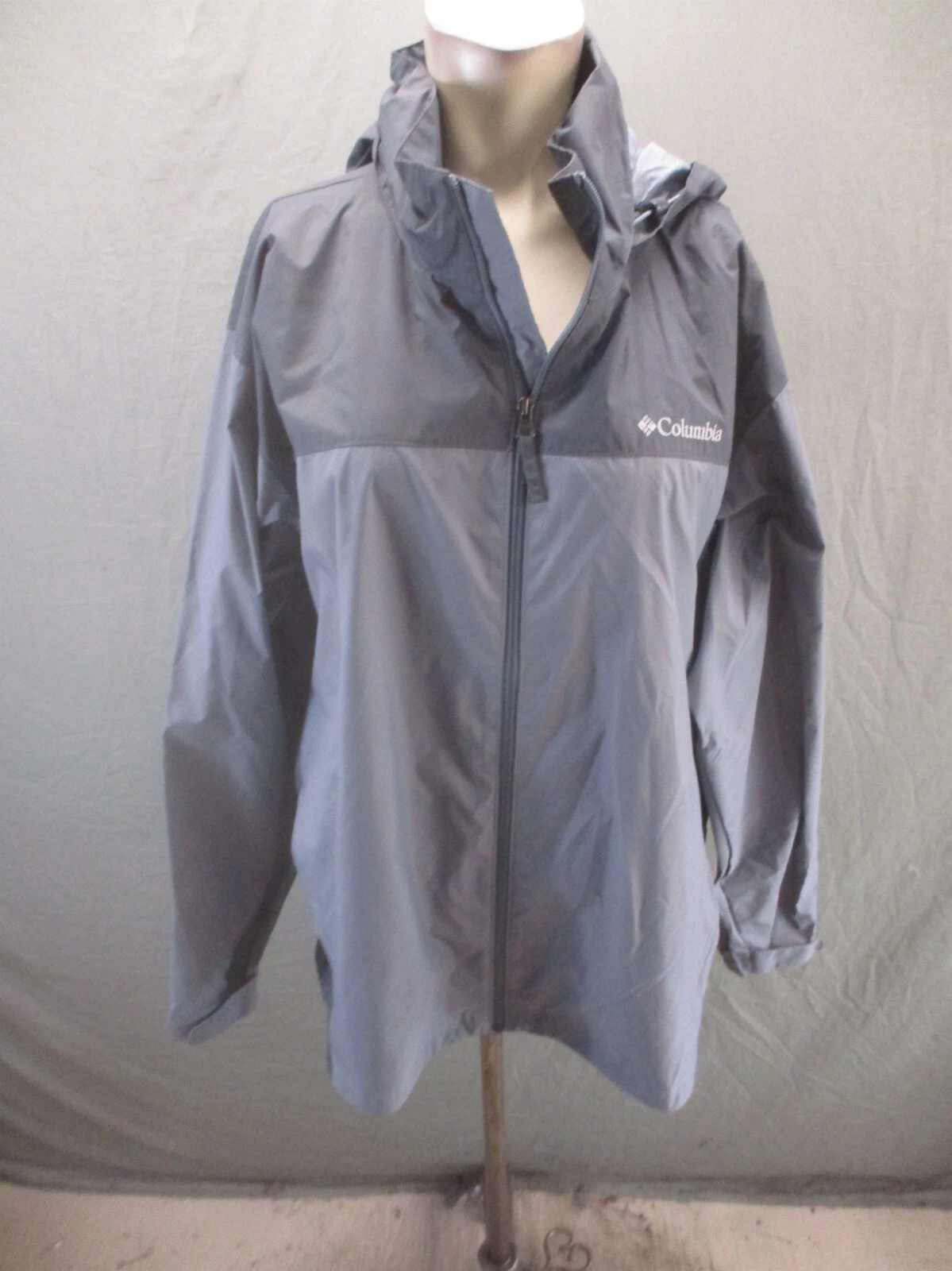 Columbia Size XL Mens Full Zip Stand Collar Pocket Lightweight Windbreaker 279
Opens in a new window
