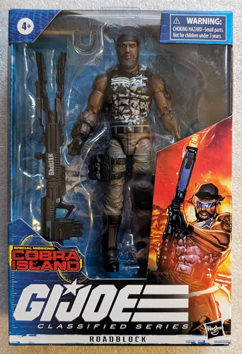 GI Joe Classified Series #11 Roadblock Special Mission: Cobra Island Target Exl.