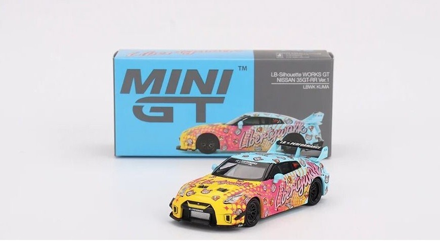 MINI-GT 1/64 LB★Works 35GT-R Mini GT 1:64 LB-Silhouette WORKS GT NISSAN 35GT-RR Ver.1