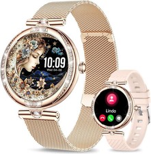 Smartwatch Mujer Hombre con Función Teléfono Reloj de Pulsera para iPhone Samsung Huawei
