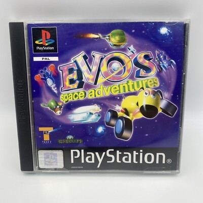 Evo's Space Adventures - Sony PlayStation PS1 Complete With Manual