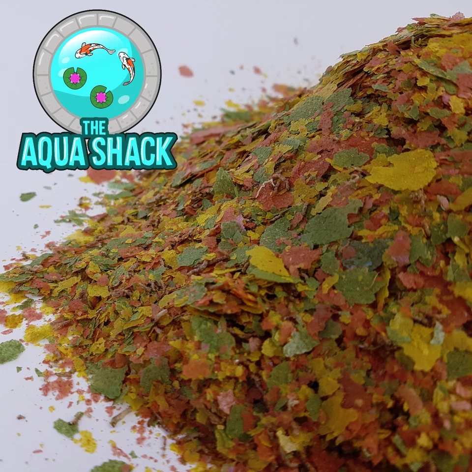 Tropical Flake With Bloodworm - Fish Food Protein Colour Growth Health Community
