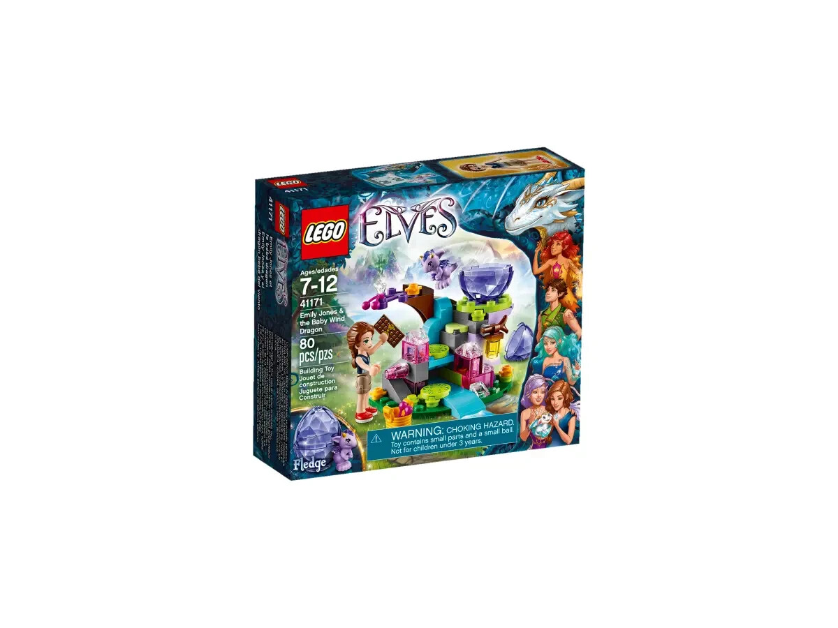 Lego Emily Jones & the Baby Wind Dragon 41171 Elves Minifigure
