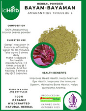 [idHerb] 50-500 grammi Polvere Cappotto di Giuseppe Amaranto Tricolore L Biologico