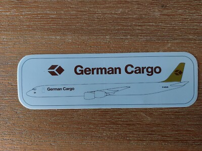 German Cargo - Aufkleber Sticker Retro Vintage 80er Jahre