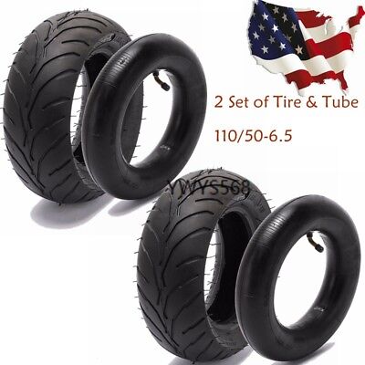 110//50-6.5 Tire with Tube 110 50 6.5 Tyre For Mini Pocket Bike Scooter Dirt Bike