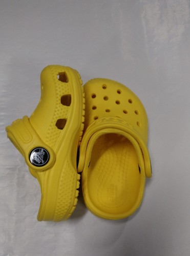 Crocs Classic Iconic Comfort Clog Sandals Men's | Lemon - Picture 121 of 145