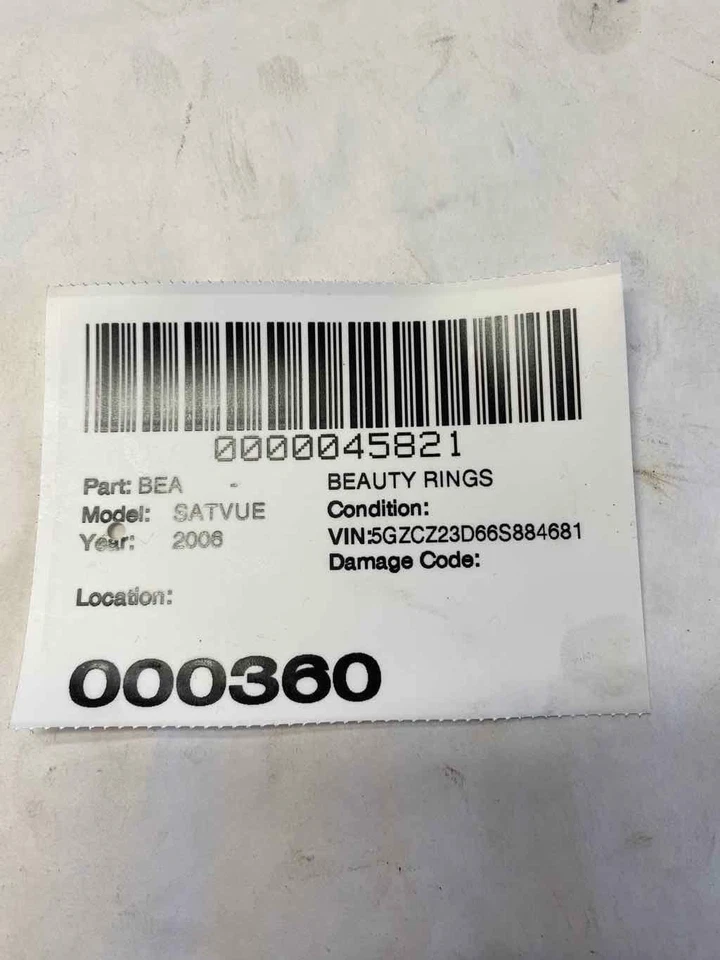 Saturn VUE 2006 acelerador acelerador pedal de gasolina vagón de 2,2 L transmisión manual G Foto 4 de 4