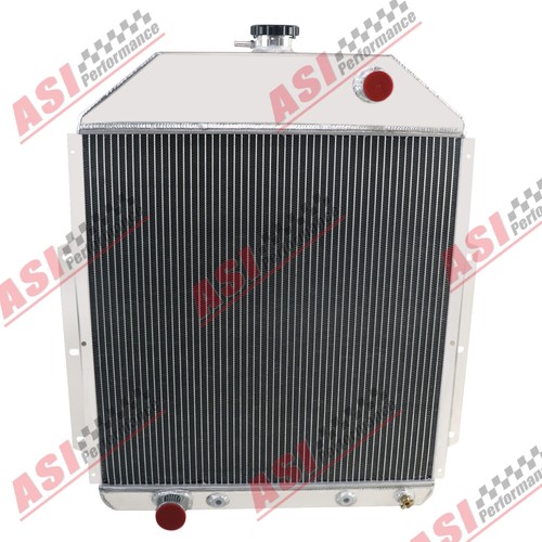 F4 Car Engine Radiator 3 ROW Aluminum Radiator Fit 1942-52 Ford F1 F2 F3 F4 Pickup Truck V8 ...
