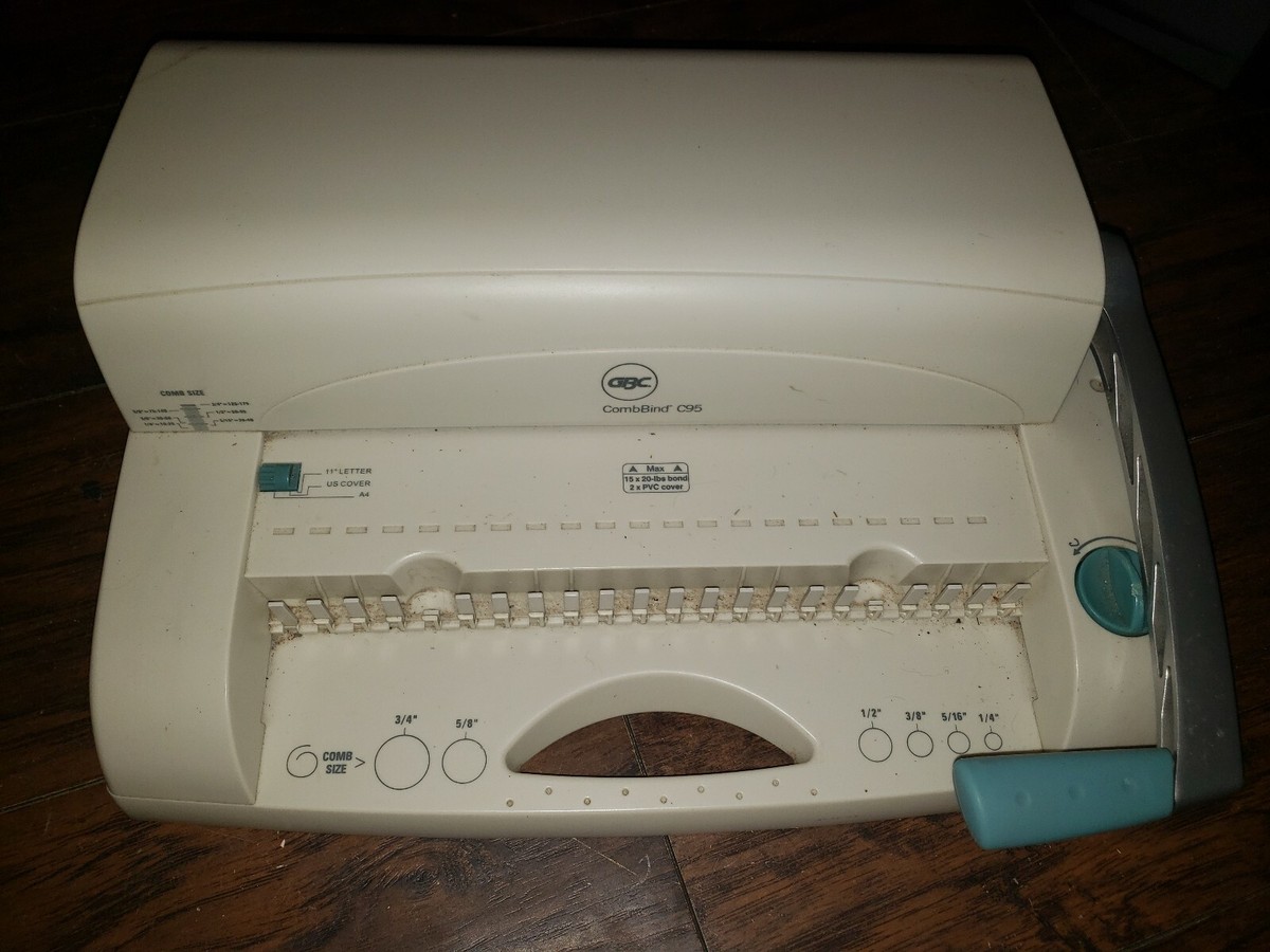 GBC CombBind C95 Paper Binding Machine | eBay