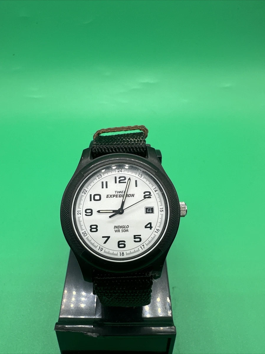 VINTAGE TIMEX EXPEDITION outdoor WR 50M INDIGLO MENS WATCH